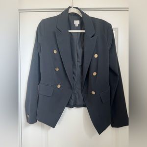 Military inspired blazer